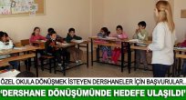 "Dershane dönüşümünde hedefe ulaşıldı"