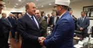 DIŞİŞLERİ BAKANI ÇAVUŞOĞLU, BATI TRAKYALI MÜFTÜLER İLE GÖRÜŞEREK BİLGİ ALDI
