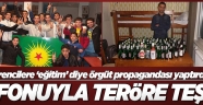 Eğitim diye öğrencileri PKK kampına götürdüler!