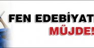 Fen-Edebiyatlara YÖK müjdesi