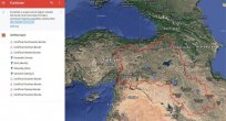 Google harita üzerinden Türkiye'yi böldü! 