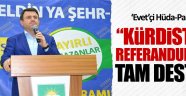 Hüda-Par'dan 'Kürdistan' referandumuna tam destek