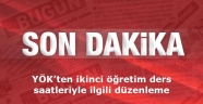 İkinci öğretimde ders saatleri değişebilir
