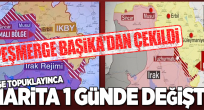 Irak haritası bir günde değişti.
