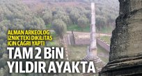 İznik'teki dikilitaş, 2 bin yıldır ayakta