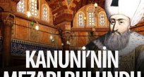 Kanuni'nin iç organlarının defnedildiği yer bulundu