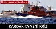 Kardak Kayalıkları'nda Yunan tacizi