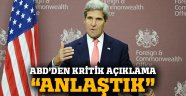 Kerry: 'Rusya ile Suriye konusunda geçici anlaşmaya vardık'