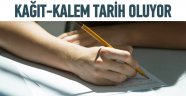 Kâğıt-kalemle sınav tarih oluyor