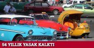 Küba'da 54 yıllık yasak kalktı