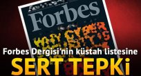 Kültür ve Turizm Bakanlığı'ndan Forbes Dergisi'ne tepki