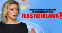 Lozan'da yapılacak Suriye toplantısı öncesi flaş açıklama