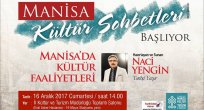 Manisa Kültür Sohbetleri Programımız Başlıyor. 