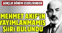 Mehmet Âkif'in yayımlanmamış şiiri 