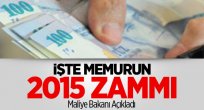 Memur zam oranları belli oldu