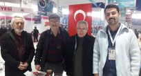  Metin Savaş, A Yılmaz Soyyer ve Hasan Erdem İsparta Kitap Fuarında