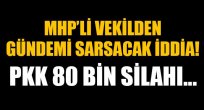 MHP'li vekilden bomba PKK iddiası