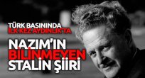 Nâzım Hikmet'in Stalin şiiri