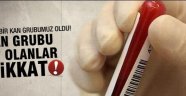 O kan grubu olanlar dikkat!
