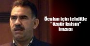 Öcalan için tehditle "özgür kalsın" imzası