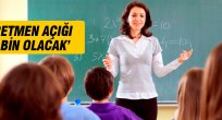 Öğretmen açığı 2020 yılına kadar 100 bin olacak