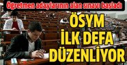 Öğretmen adaylarının alan sınavı 