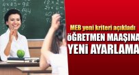 Öğretmen maaşına başarı ayarı