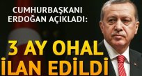 OHAL ilan edildi