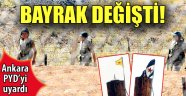 ÖSO bayrağı indirildi, PKK bayrağı çekildi!
