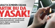 Özel arabada sigara içilmeyecek
