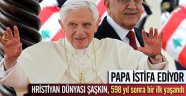 Papa istifa ediyor