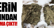 PKK mağarasında TSK üniforması