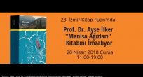 Prof. Dr. Ayşe İlker İzmir Kitap Fuarında