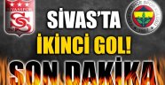 Sivas'ta ikinci gol!