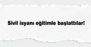 Sivil isyanı eğitimle başlattılar!