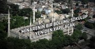 Sultanahmet Camiinin minaresi Kayıyor!