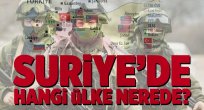 Suriye'de hangi ülke nerede