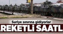 Suriye sınırına büyük sevkiyat