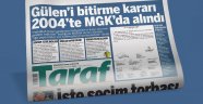 Taraf'ın şok MGK belgesi gündemi sarstı