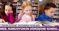 Taslak öğretim programlarını "askıya" çıkarıldı