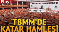 TBMM'de Katar hamlesi: Türkiye Katar askerine eğitim verecek