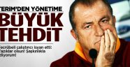 Terim Galatasaray Yönetimine Meydan Okudu
