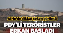 TERÖRİSTLER AFRİN'DEN KAÇIYOR!