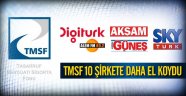 TMSF 10 şirkete el koydu