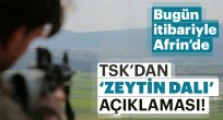 TSK'dan Zeytin Dalı Harekatı açıklaması!