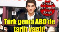 Türk genci tarih yazdı
