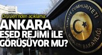 Türkiye Esed'le görüşüyor mu?