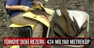 Türkiye'deki rezerv: 424 milyar metreküp
