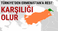 Türkiye'den Ermenistan'a rest!