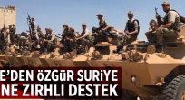 Türkiye'den Özgür Suriye Polisine destek